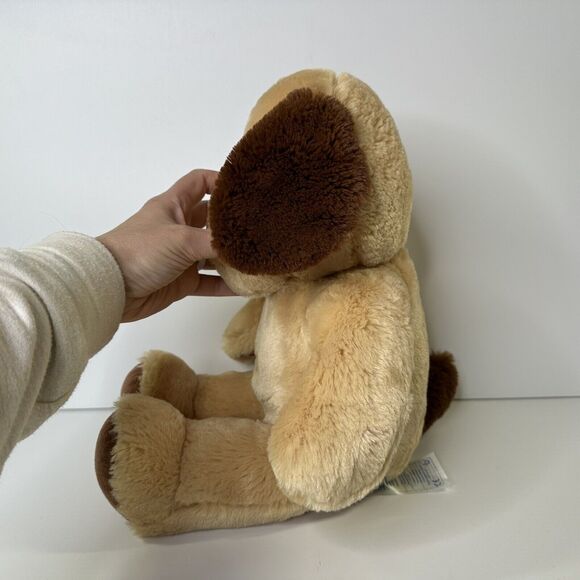 Build A Bear Plush 16" Tan Brown Puppy Dog 2014 BABW Heartbeat Voice READ - Picture 5 of 12